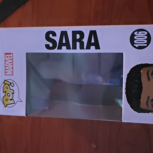 Funko Pop Sara Figure in Blue and Black - Picture 4 of 6